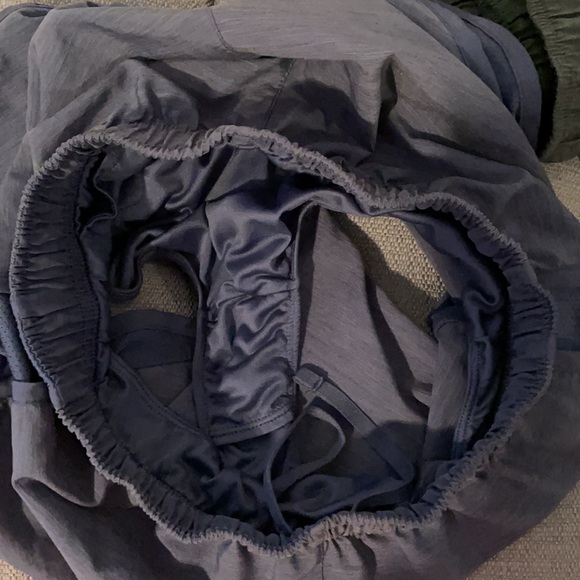 Nike Tempo XS Dri-Fit Shorts Blue Gray Womens - Picture 8 of 8